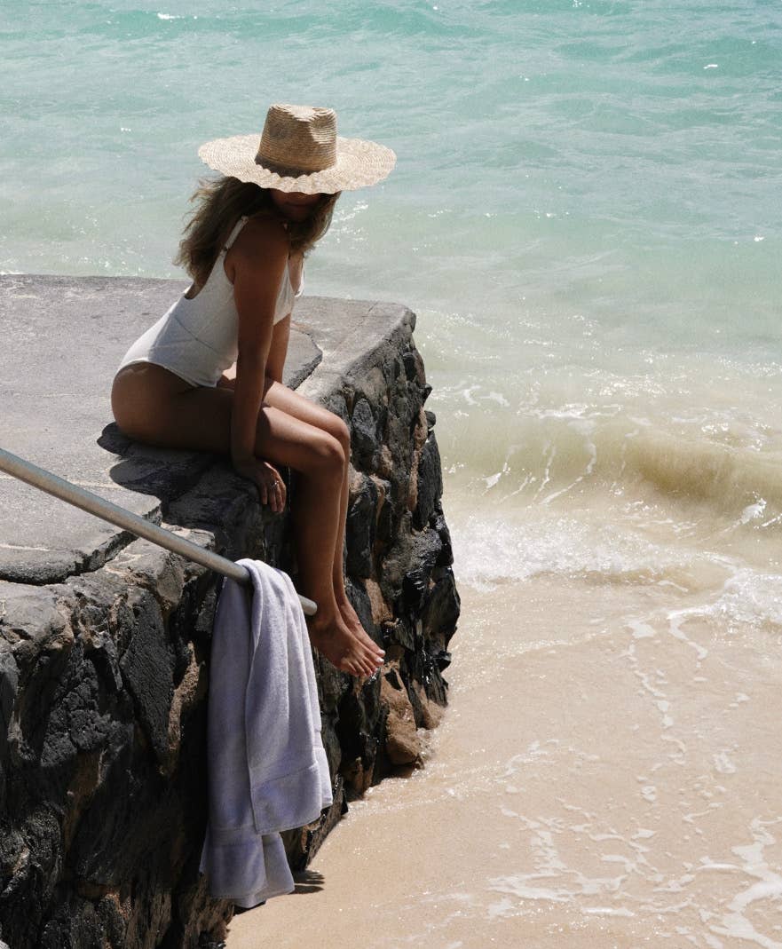 Nalu Wide Brim Straw Hat