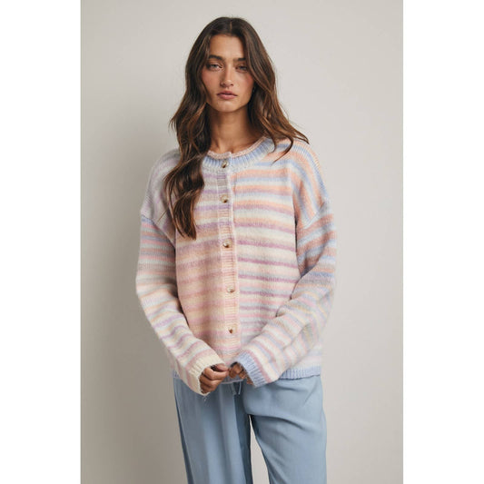 Rainbow Knit Sweater