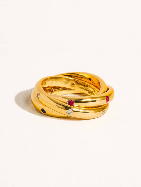 Maeve Gem Wrap Ring