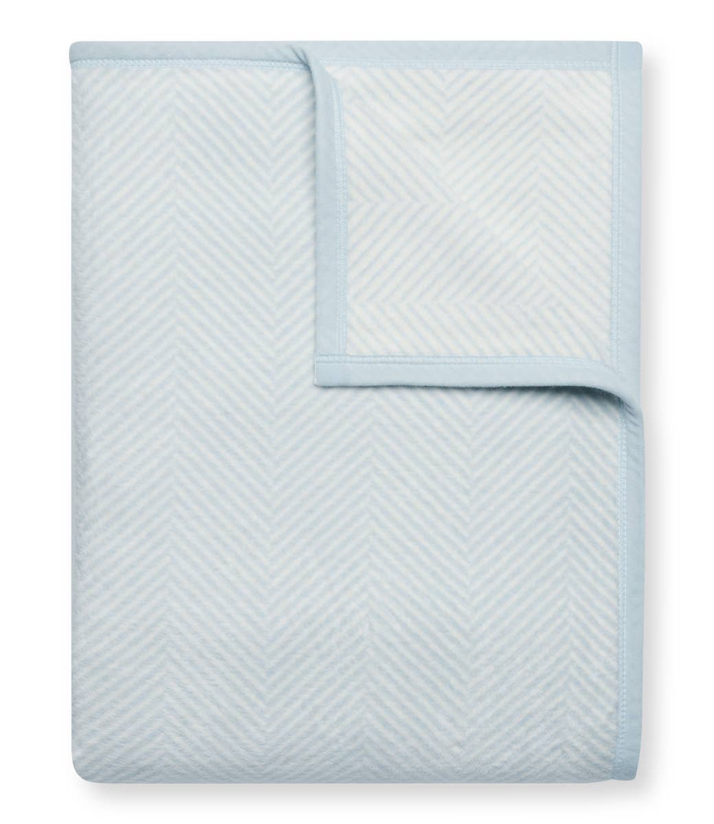 Harborview Herringbone Sky ChappyWrap Blanket