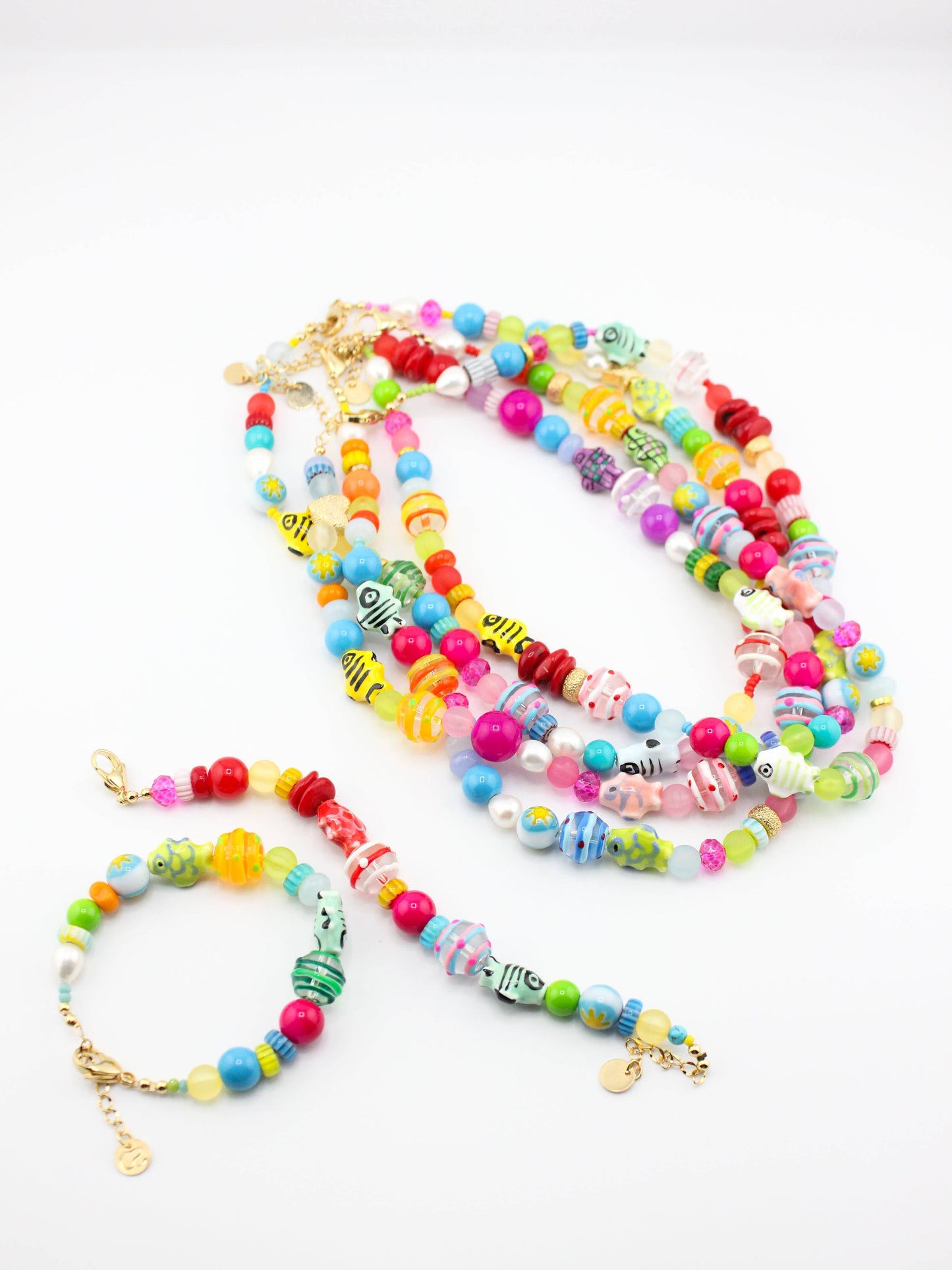 Color Roulette Necklace
