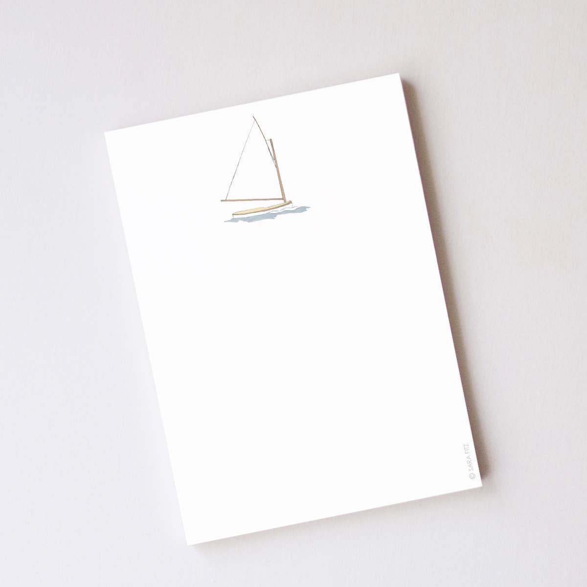 Sailboat Notepad