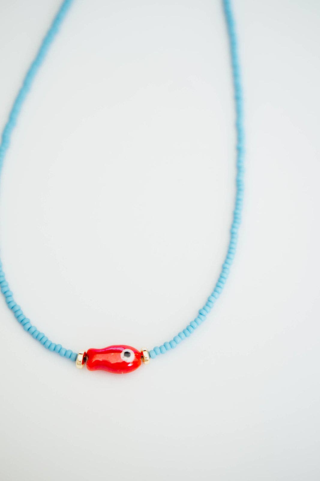 Fishy Beaded Necklace