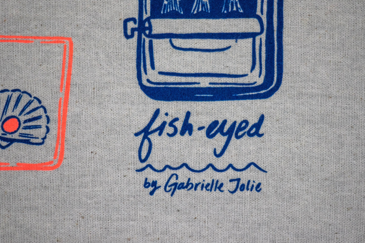 Tinned Fish Tea Towel