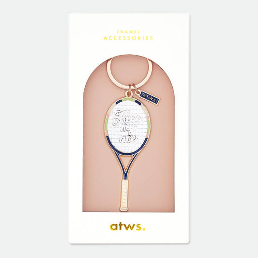 Kiss My Ace Tennis Keychain