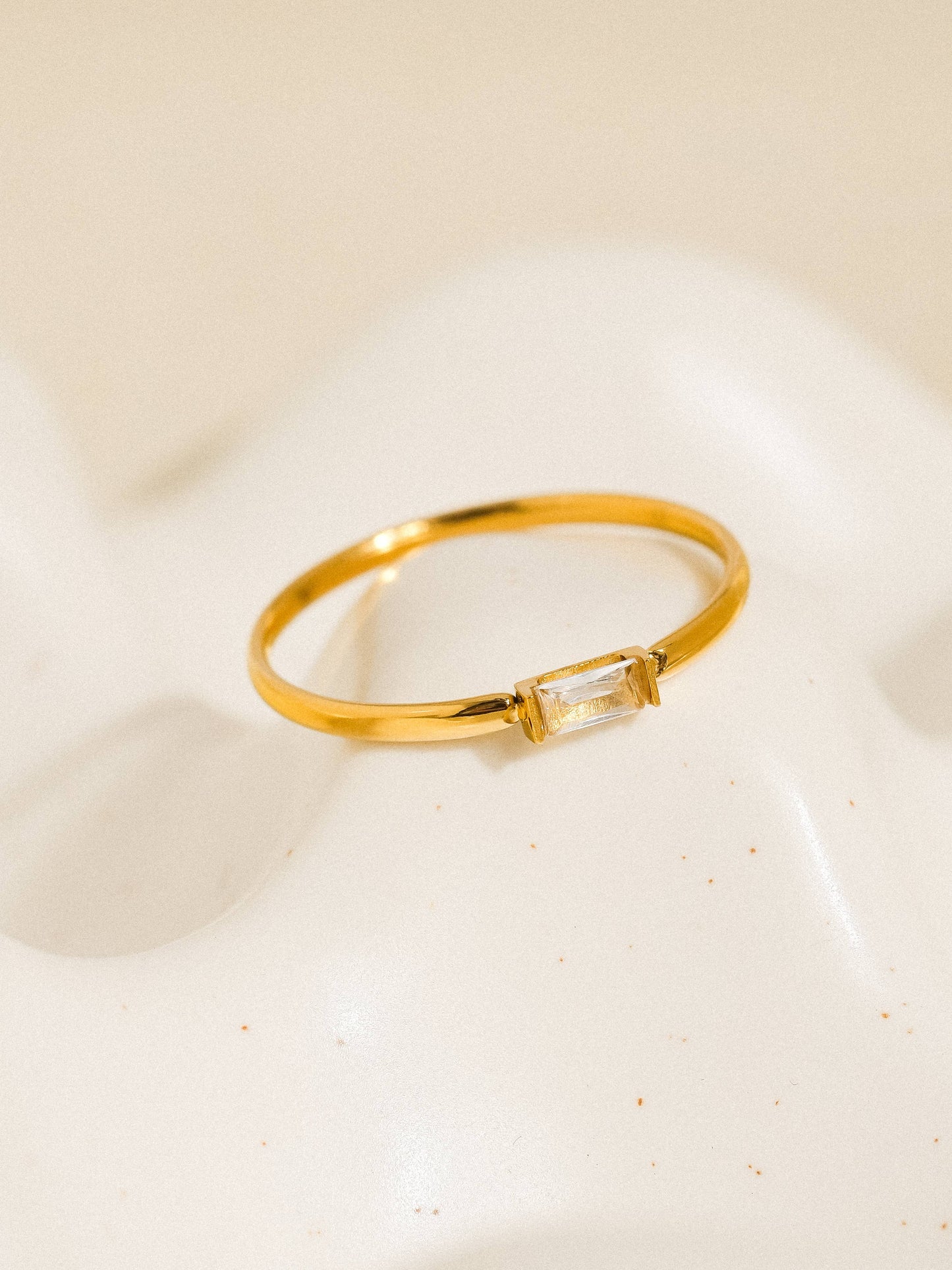 Marlowe Dainty Center Stone Ring