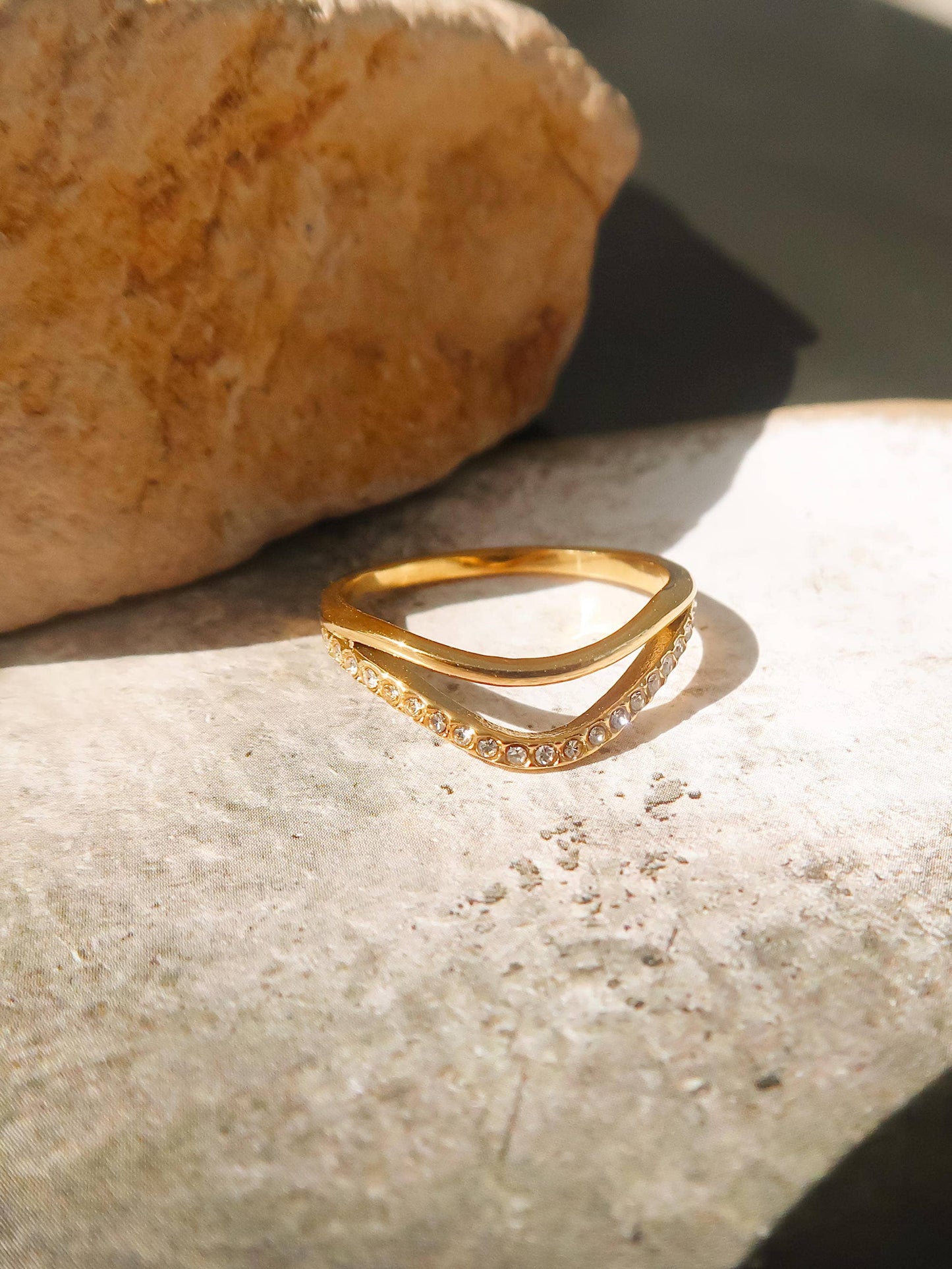 Meara Dainty Layered Ring