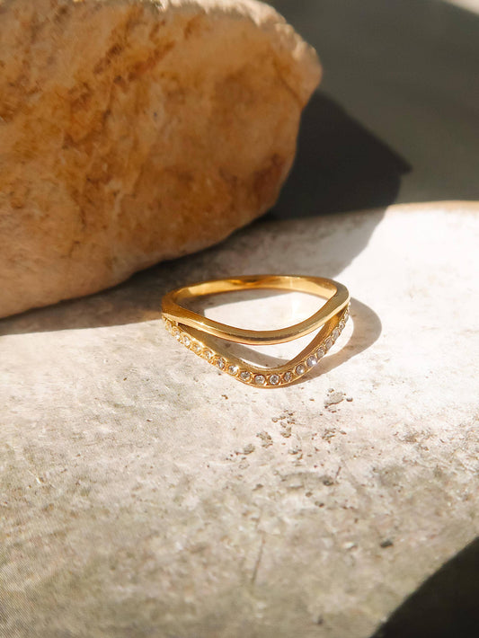 Meara Dainty Layered Ring