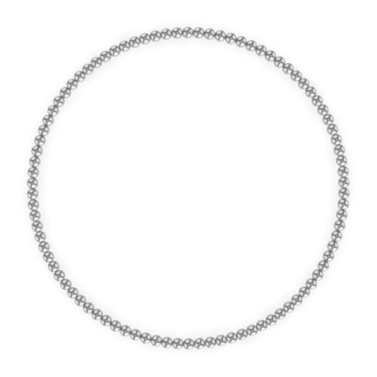 Kylar Mack 2MM Silver Ball Bracelet