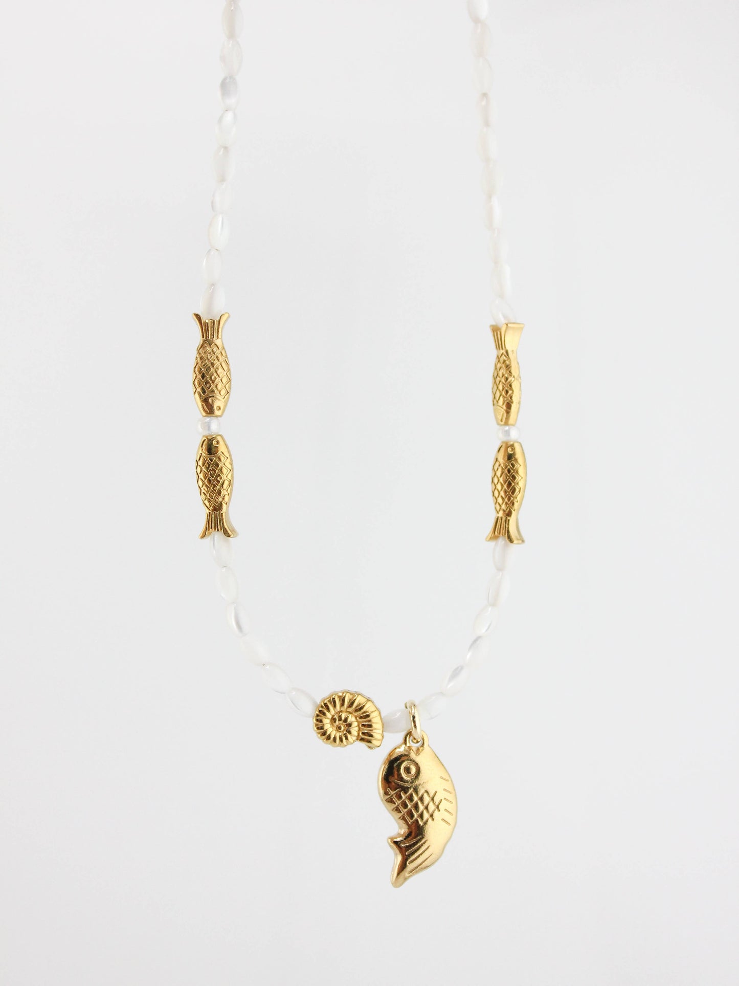 Golden Catch Necklace