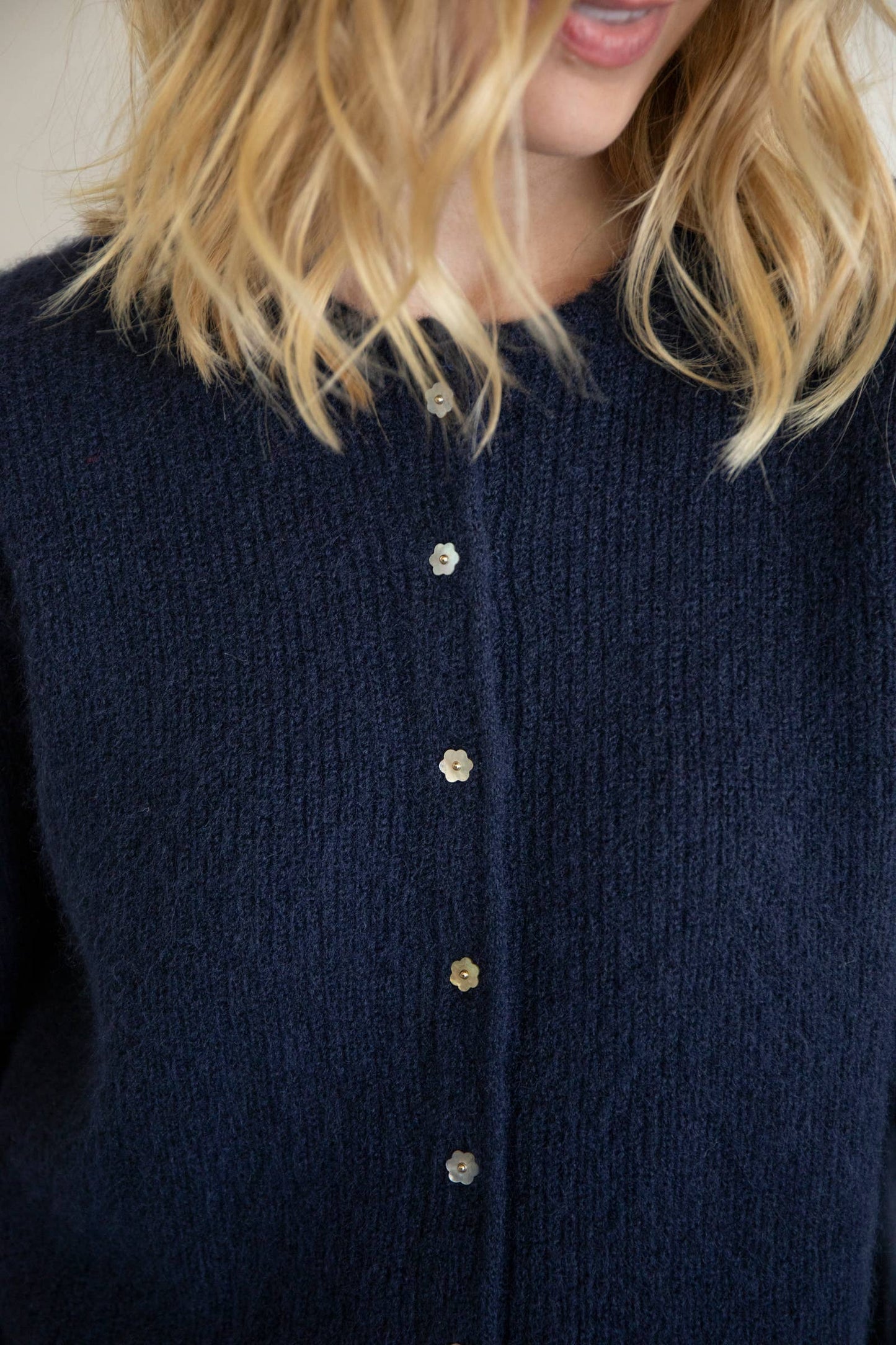 Erin Navy Cardigan