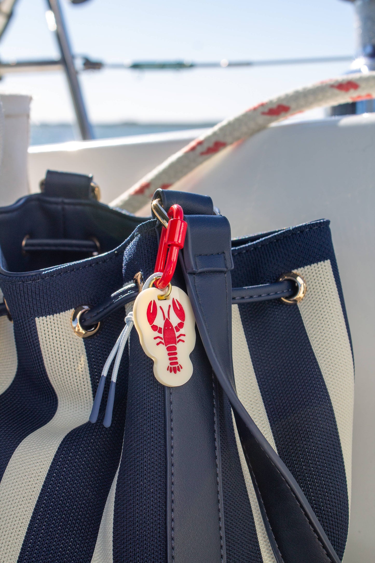 Lobster Bag Charm Keychain