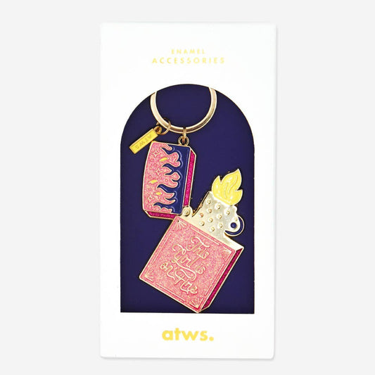 She’s On Fire Lighter Keychain