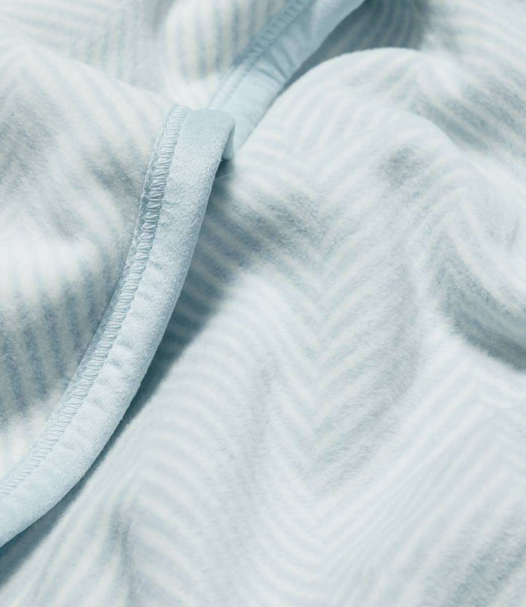 Harborview Herringbone Sky ChappyWrap Blanket