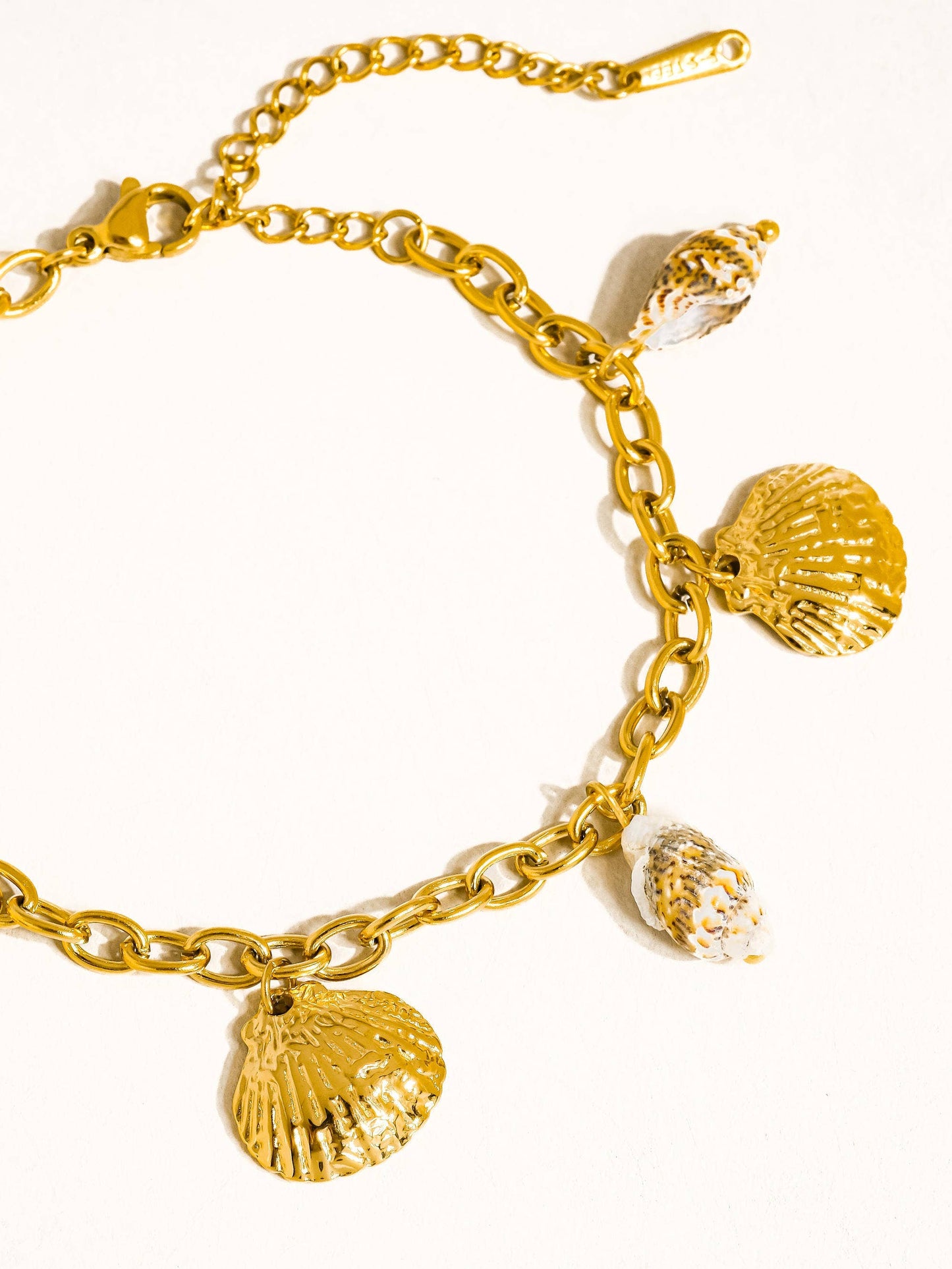 Shell Hunt Charm Bracelet